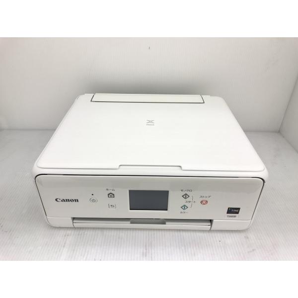 旧モデル Canon インクジェットプリンター複合機 TS6030 WH ホワイト