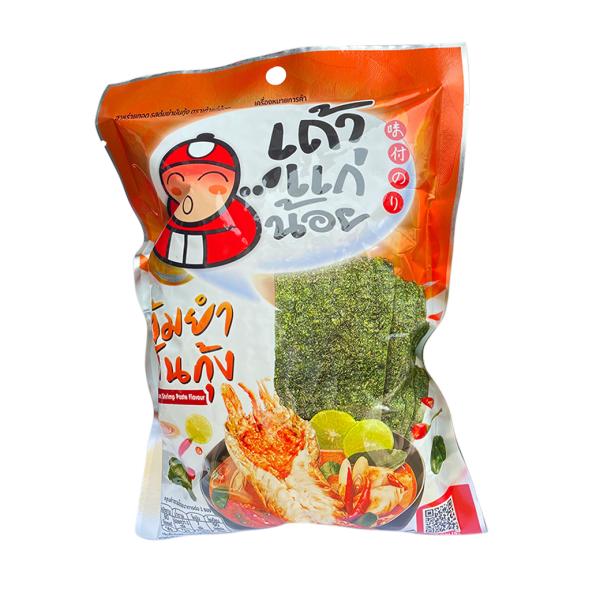 Crispy Seaweed Tom Yum Shrimp Paste Flavour Taokaenoi Brand