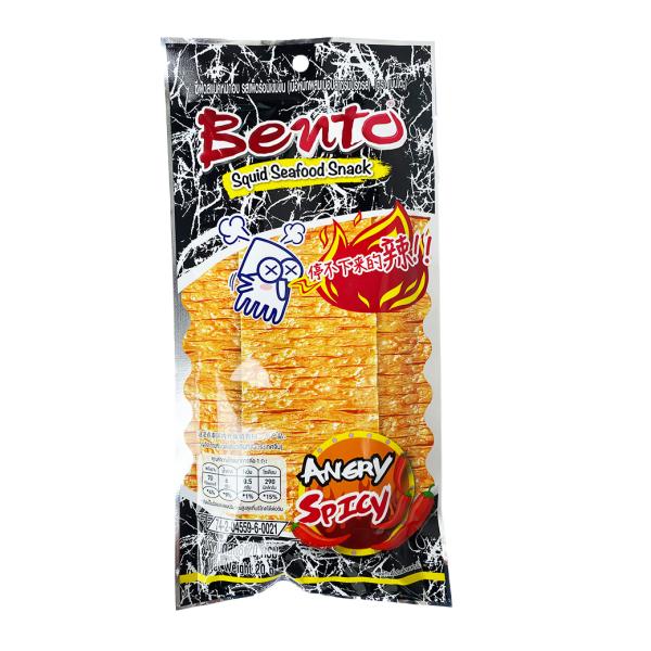 Squid Seafood Snack Angry Spicy Flavour (Squid Mix Surimi) (Bento Brand)