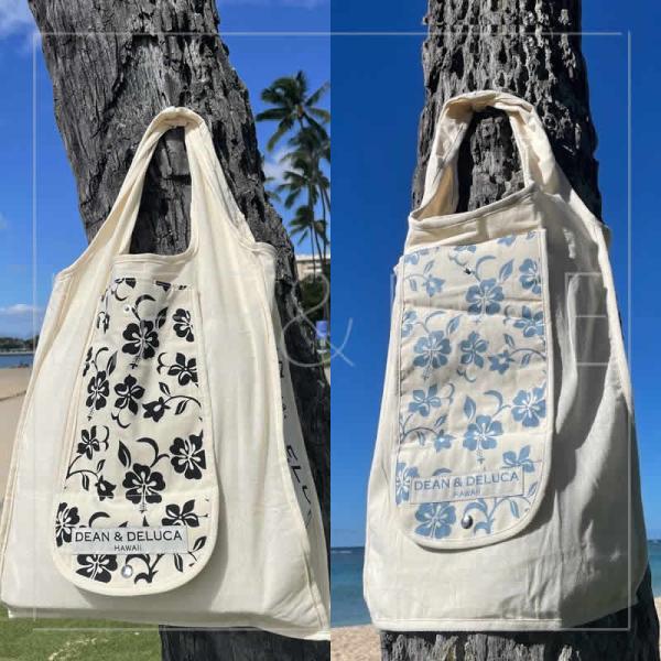 DEAN&DELUCA ロイヤルハワイアン　 エコバッグ DEAN&DELUCA エコバッグ ピンク ロイヤルハワイアンセンター店