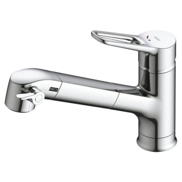 LIXIL リクシル INAX イナックス 浄水器内蔵シングルレバー混合水栓 JF-AP461SYX-JW オールインワン浄水栓 一般地用