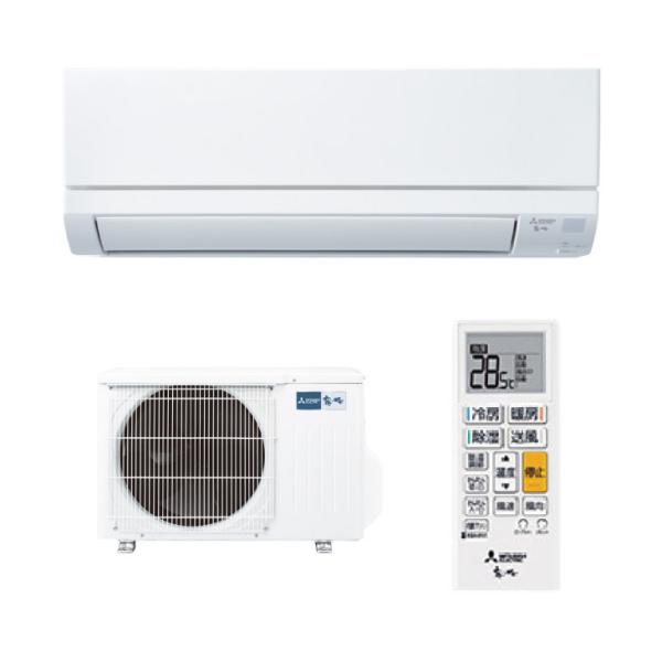 三菱電機 エアコン 霧ヶ峰 6畳用 MSZ-GV2222S-W(2) 冷暖房・空調 