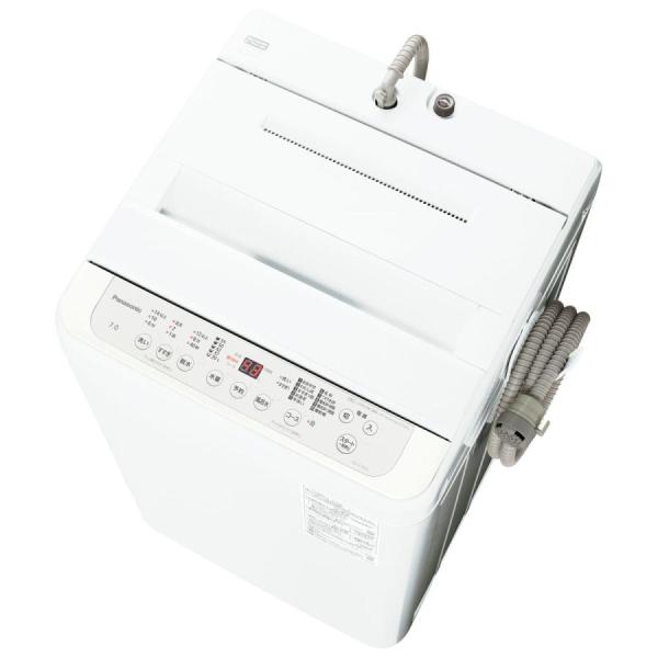 運搬取付無料！ビッグウェーブ洗浄・至極の洗浄力 Panasonic　完動品超美品 Panasonic（パナソニック） 全自動洗濯機 NA-F7PB5-W 洗濯・脱水容量