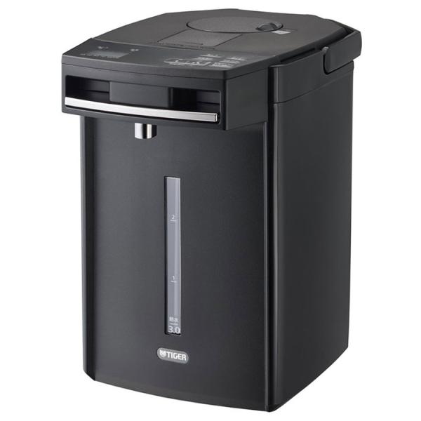 機能性とデザイン性を併せ持ったスタイリッシュな電気ポット■電気を使わずまほうびん保温で節電　VEまほうびん構造■時短・省エネダブルで節約　省エネコース（省エネ湯沸かし＆省エネ保温）■「傾斜お湯もれ防止」万一傾いた場合でもお湯もれを最小限に。...