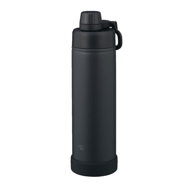 象印 ZOJIRUSHI ステンレスクールボトル SD-KA75-BM 0.75L 折りたたみハンドル 食器洗い乾燥機対応 保冷専用 チャコールブラック