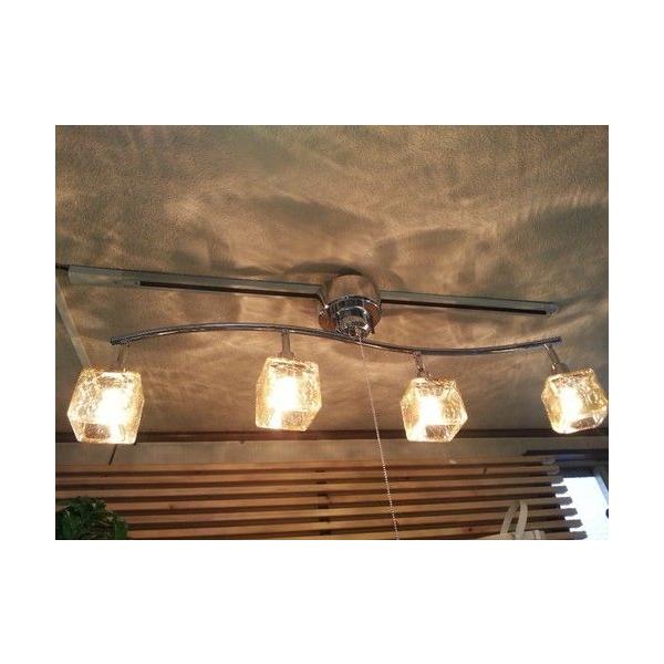 ひび割れガラスから漏れる光と影が美しい4灯シーリングライト クリア Buyee Buyee Japanese Proxy Service Buy From Japan Bot Online