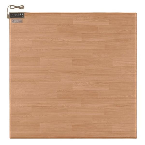 フローリングタイプの電気カーペット■お掃除かんたん！（防水・抗菌・防カビ・防汚・ダニバリア）■2面切り替え3通り暖房。消費電力量約30%省エネ（省エネモード時）。待機電力ゼロ。■ひかえめモード・遮音LL-45相当取得・外せるコード・切り忘れ...