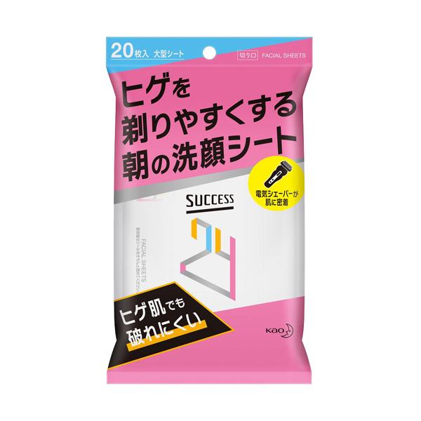 花王 サクセス24 ヒゲを剃りやすくする朝の洗顔シート 枚入 Buyee Buyee 일본 통신 판매 상품 옥션의 대리 입찰 대리 구매 서비스