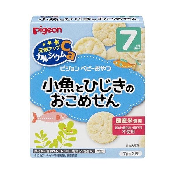 ピジョン 元気アップCa 小魚とひじきのおこめせん 12g（6g×2袋）