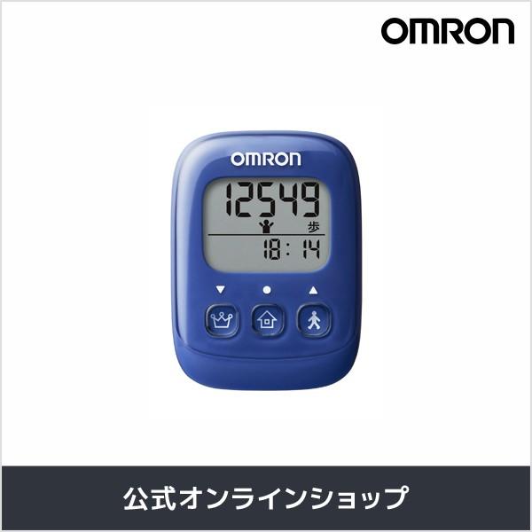 オムロン  HJ-325-B 歩数計 ブルー OMRON