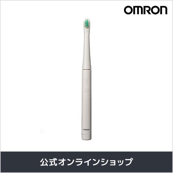 オムロン（OMRON） 公式 音波式電動歯ブラシ HT-B221-W ホワイト