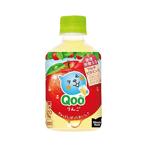 他サイト： コカ・コーラ ミニッツ メイド Qoo りんご 280mlPET×24本の商品画像