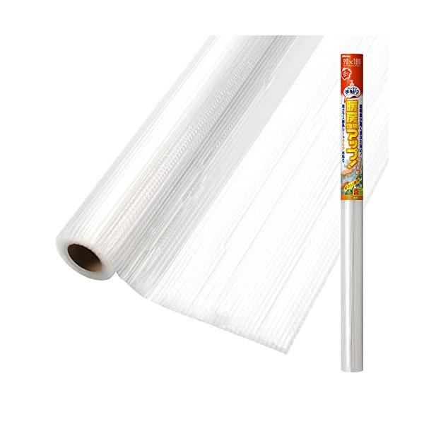 他サイト： ニトムズ 窓ガラス 断熱シート クリア 水で貼れる 窓 防寒 結露抑制 透明 リビング 寝室 幅90cm×長さ1.8m 1枚入 E1540の商品画像