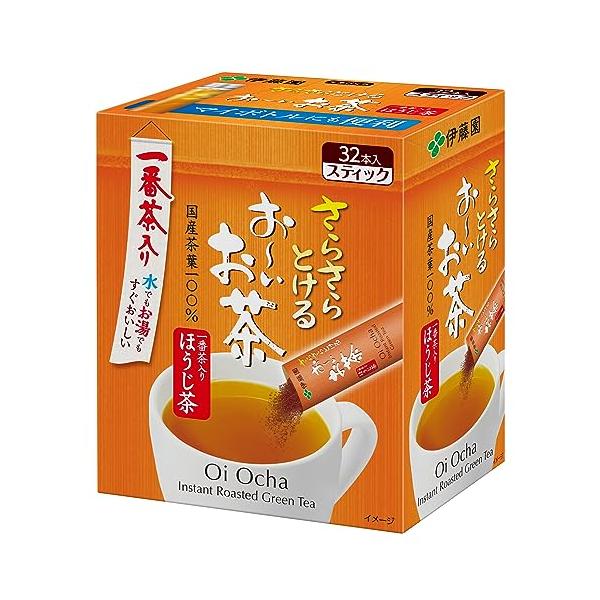 他サイト： 伊藤園 おーいお茶 ほうじ茶 粉末 0.8g×32本 スティックタイプの商品画像