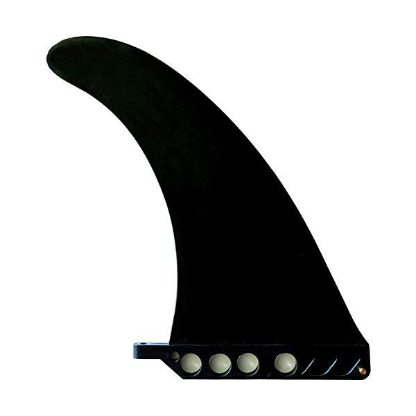 ブラック/-/-・Color:ブラック・センターフィン 9 (23cm) / 9mm x 168mm ベース・サーフボード用　〜　ロングボード用　〜　パドルボード用　〜　SUP用　〜　airSUP用・9インチ フィン　（hard plast...