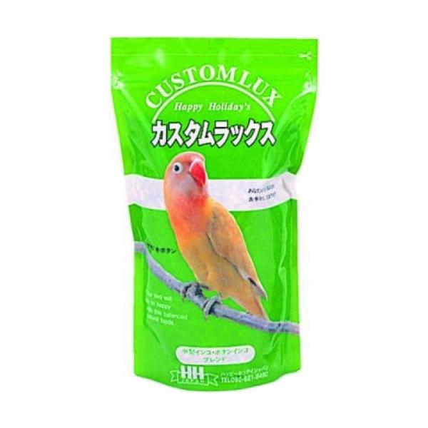 他サイト： H・H・J (ハッピー・ホリデイ・ジャパン) ハッピーホリデイ カスタムラックス 中型インコブレンド 0.83Lの商品画像
