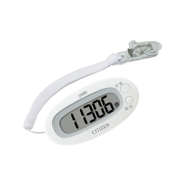 他サイト： シチズン(CITIZEN) デジタル歩数計 peb ホワイト TW310-WHの商品画像