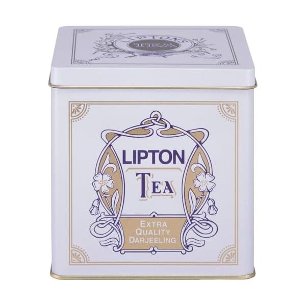 他サイト： リプトン紅茶 リーフティー エクストラクオリティ ダージリン 白缶 450gの商品画像