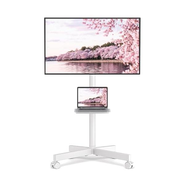 テレビスタンド キャスター付き ハイタイプ/ロータイプ 23~55型