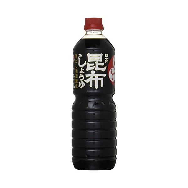 トモエ 日高昆布しょうゆ 1000ml