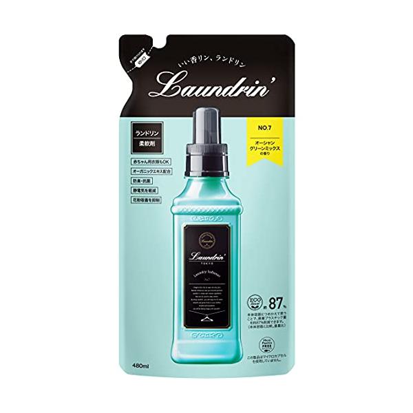 他サイト： Laundrin'(ランドリン) 柔軟剤 No.7 詰め替え 480mlの商品画像