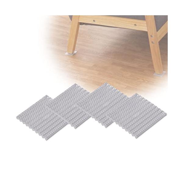 透明/約5×5×0.4cm(1枚)/390634・パッケージ個数:1・床との間に挟むだけでソファーのズレを防ぐ・コンパクトサイズでクリアカラーなので目立ちにくい・水洗い可能なので衛生的にお使いいただけます・床のキズ対策にも使えるので、賃貸の...