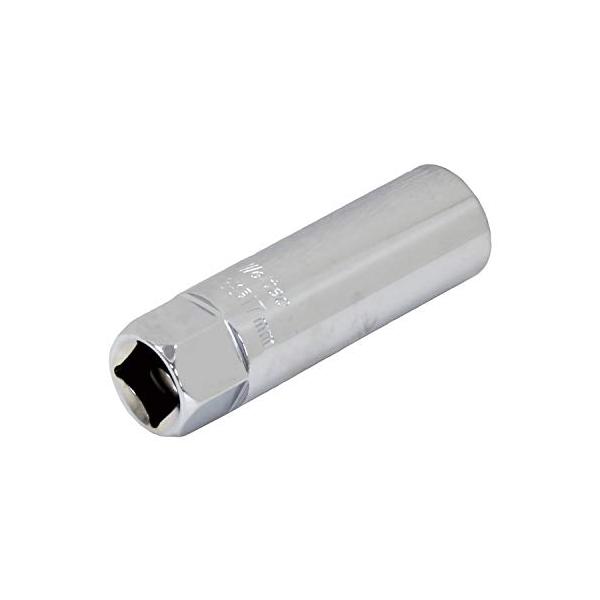 他サイト： メルテック(meltec) 薄型ディープソケット(17mm) アルミホイール対応 差込角:12.7mm対応 クロムバナジウム鋼 Meltec Dの商品画像