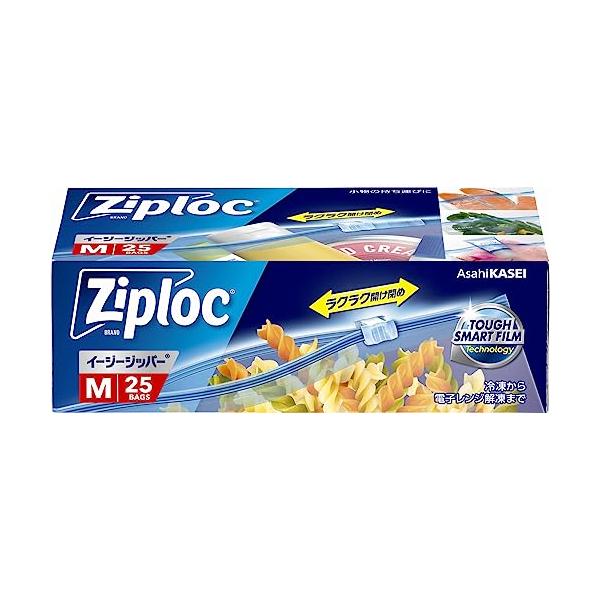 他サイト： Ziploc ジップロック イージージッパー M 25枚の商品画像