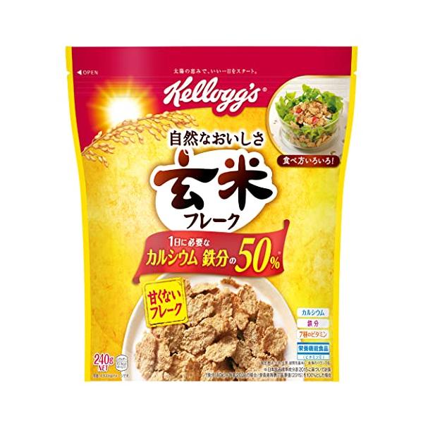 他サイト： ケロッグ 玄米フレーク 240g ×6袋の商品画像