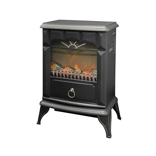 【 山善 】暖炉型ヒーター 照度調整機能 アンティーク YDH-SK10(B) Amazon | [山善] 暖炉型ヒーター 疑似炎 照度調整機能付き