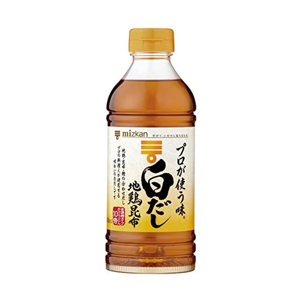 他サイト： ミツカン プロが使う味 白だし 500ml×4本 だし めんつゆの商品画像