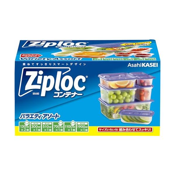 他サイト： 旭化成ホームプロダクツ ジップロック コンテナー バラエティアソートの商品画像