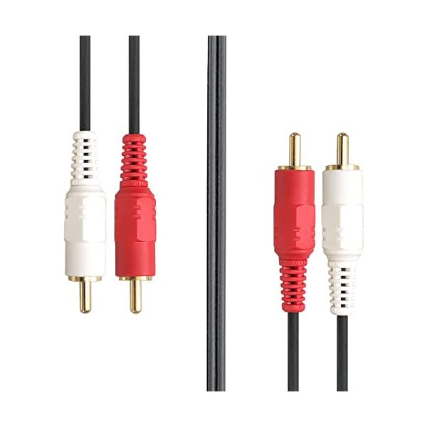 他サイト： フジパーツ オーディオケーブル 2ピン-2ピン 0.5m FVC-335-05の商品画像