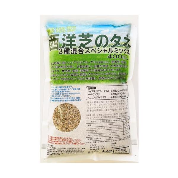 他サイト： 西洋芝のタネ 3種混合スペシャルミックス 400g 紅大貿易 (400g)の商品画像