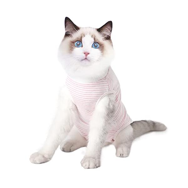 ミニマリストピンク/L/-・Size:LColor:ピンク・パッケージ個数:1・快適な着用感を実現 高品質で柔らかい綿生地で作られ、安全無毒で猫の皮膚に無毒無害で、吸汗性・通気性に優しい。なお、伸縮性も兼ね備え、動きやすく、締めつけのない着...