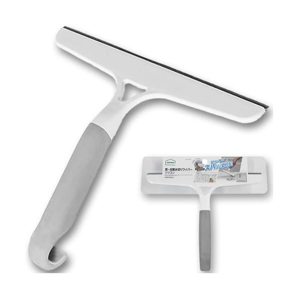 窓・浴室水切りワイパーシリコンホワイト、グレー/通常/BT762・Style:窓・浴室水切りワイパーシリコン・パッケージ個数:1・シリコン製の水切りゴムシリコン製の水切りゴムが使用面にピッタリフィット。拭きスジが残りにくく、窓ガラス・鏡等キ...