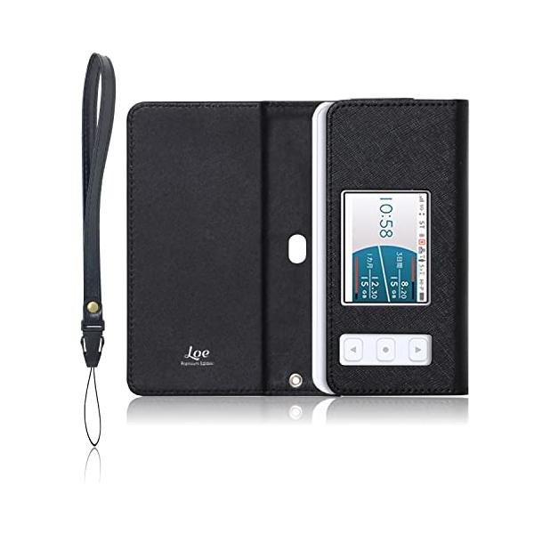 他サイト： LOE(ロエ) au/UQ Speed Wi-Fi 5G X11 / X12 専用 モバイルルーター ケース (ブラック)の商品画像