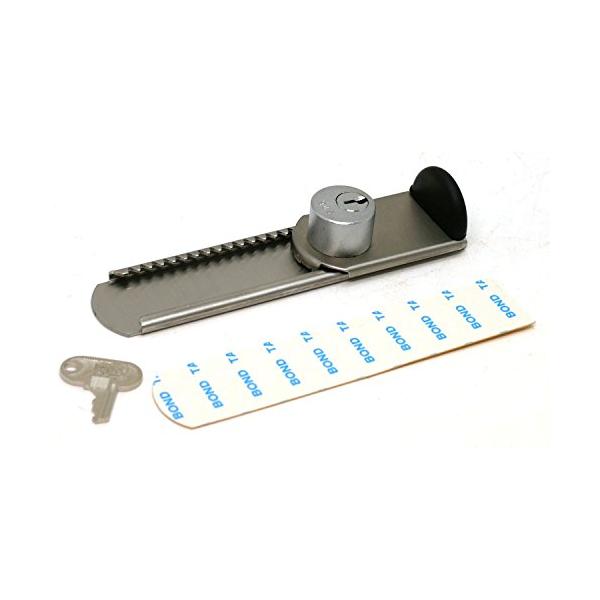 他サイト： 日本ロックサービス(Nihon Lock Service) はいれーぬ サッシ用窓防犯錠 はいれーぬ鍵付 DS-H-15の商品画像