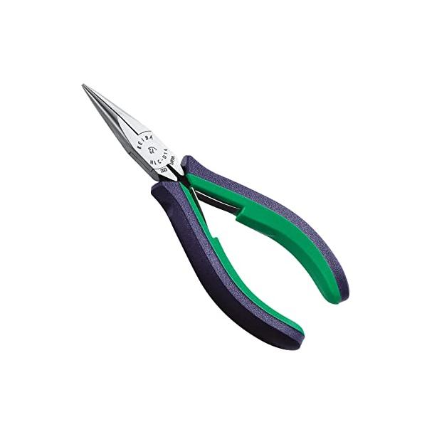 他サイト： Maruto Hasegawa kosakujo マルト長谷川工作所 ケイバ(KEIBA) プロホビー ラジオペンチ 溝なし (切断刃なし) Hの商品画像