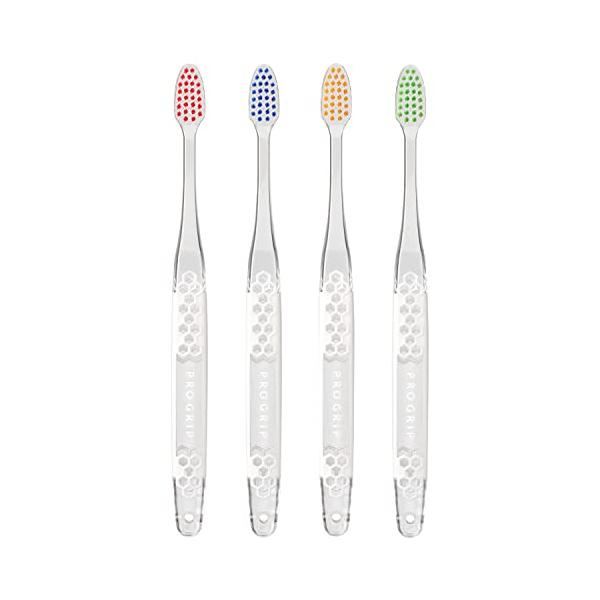 他サイト： エビス プログリップハブラシtypeI ふつう 3本組 おまかせ 1個 (x 3)の商品画像