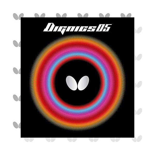 バタフライ(Butterfly) 卓球 ラバー ディグニクス 05 ハイテンション 裏ソフト 06040 レッド 特厚