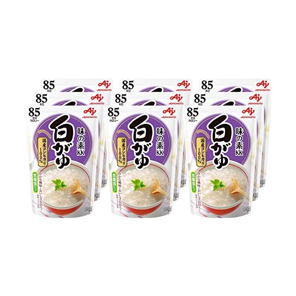 他サイト： Ajinomoto 味の素 白がゆ 250g×9個の商品画像
