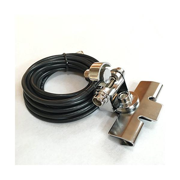 銀/-/-・Color:銀・パッケージ個数:2・モービルアンテナ取付け基台（ハッチバック用）と同軸ケーブルのセット商品です。・ケーブル長は5mあり、大型車でも取り回しにやすい長さとなっています。・ハッチバックやトランクへ簡単にアンテナを取り...