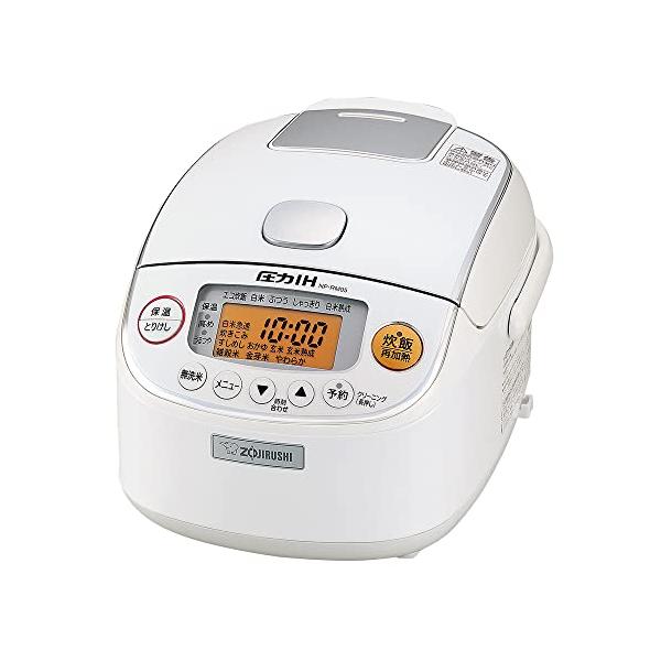 象印 炊飯器 3合 ☆圧力IH式 極め炊き 黒まる厚釜 NP-RM05 ホワイト 象印 炊飯器 3合 圧力IH式 極め炊き 黒まる厚釜 保温30時間