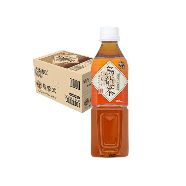 他サイト： 神戸茶房 烏龍茶 PET 500ml ×24本  無香料 無着色 国内製造 ウーロン茶の商品画像