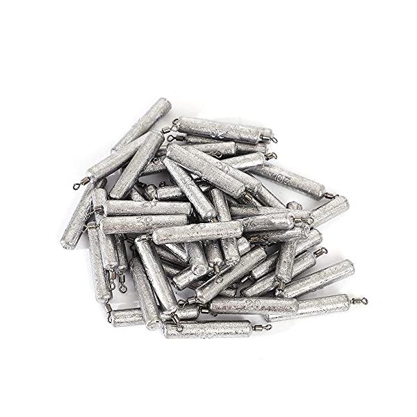 他サイト： Poisson（ポアソン） 鉛 フリーリグ フリリグシンカー 釣り 重り ワーム (5g 40個)の商品画像