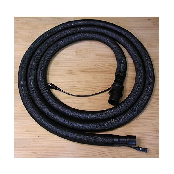 インダストリアルブラック/-/-・Color:ブラック・A. 製品紹介 内径28Φ5ｍホースに延長コードを沿わせてカバーして、画像のようにカフス一杯々まで被せる事が出来ます。ホースの凸凹が引っ掛かるのを解消出来ます。・B. 特徴 丈夫で厚い...