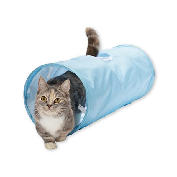 他サイト： 猫壱 (necoichi) キャットトンネル (ブルー)の商品画像