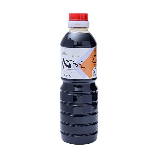 キンコー醤油 心からあまくち(甘口醤油) 500ml