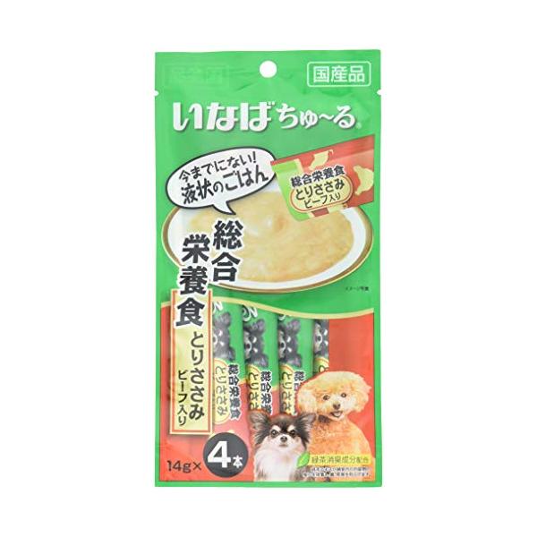いなば ちゅ~る 総合栄養食 とりささみ ビーフ入り